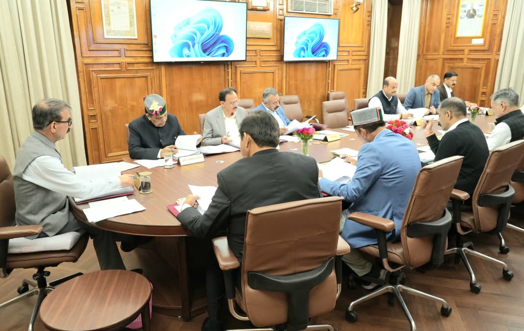 हिमाचल प्रदेश मंत्रिमंडल के निर्णय