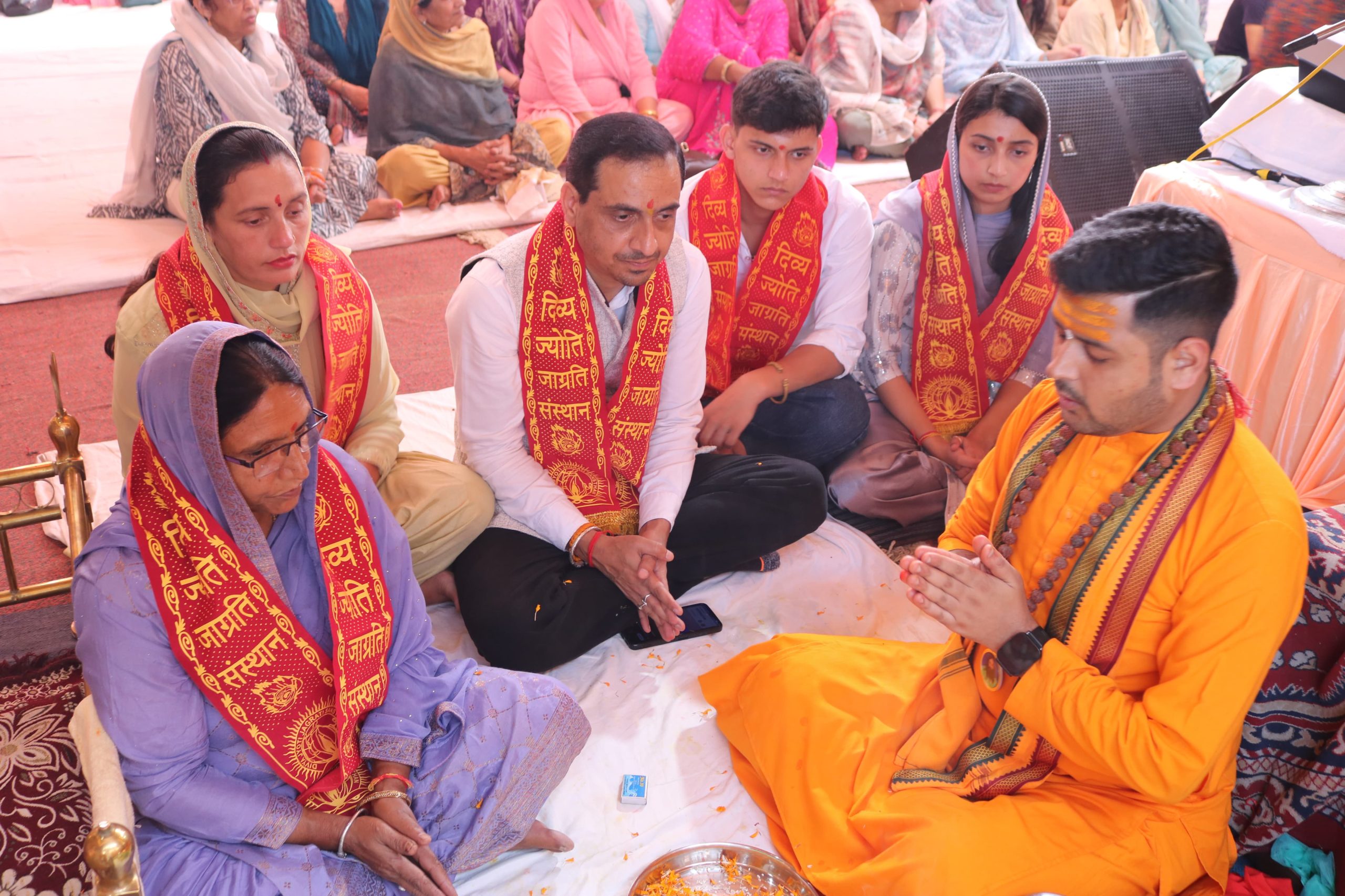 ,अन्नाडेल में आयोजित पांच दिवसीय भगवान शिव कथा के चतुर्थ दिवस