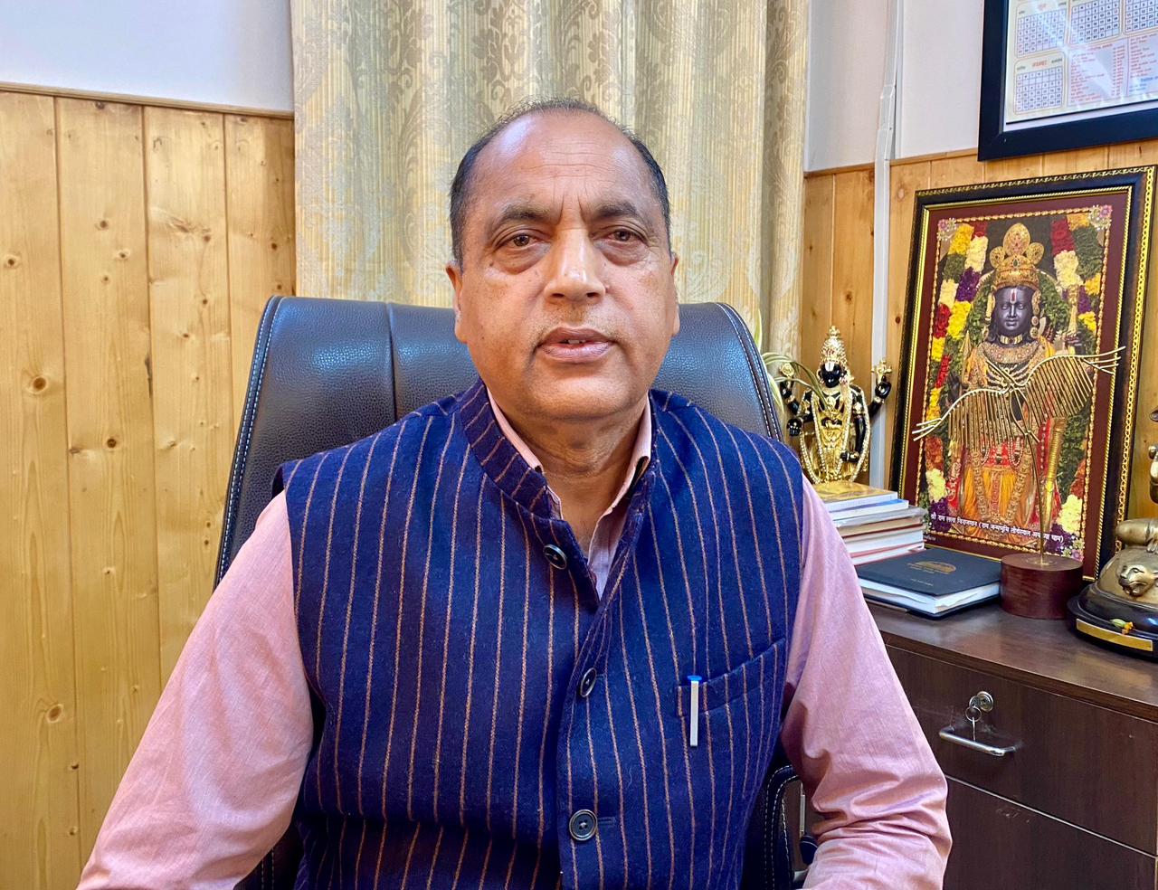 जयराम ठाकुर ने प्रकाश के पर्व दीपावली  पर दी प्रदेशवासियों को शुभकामनाएं