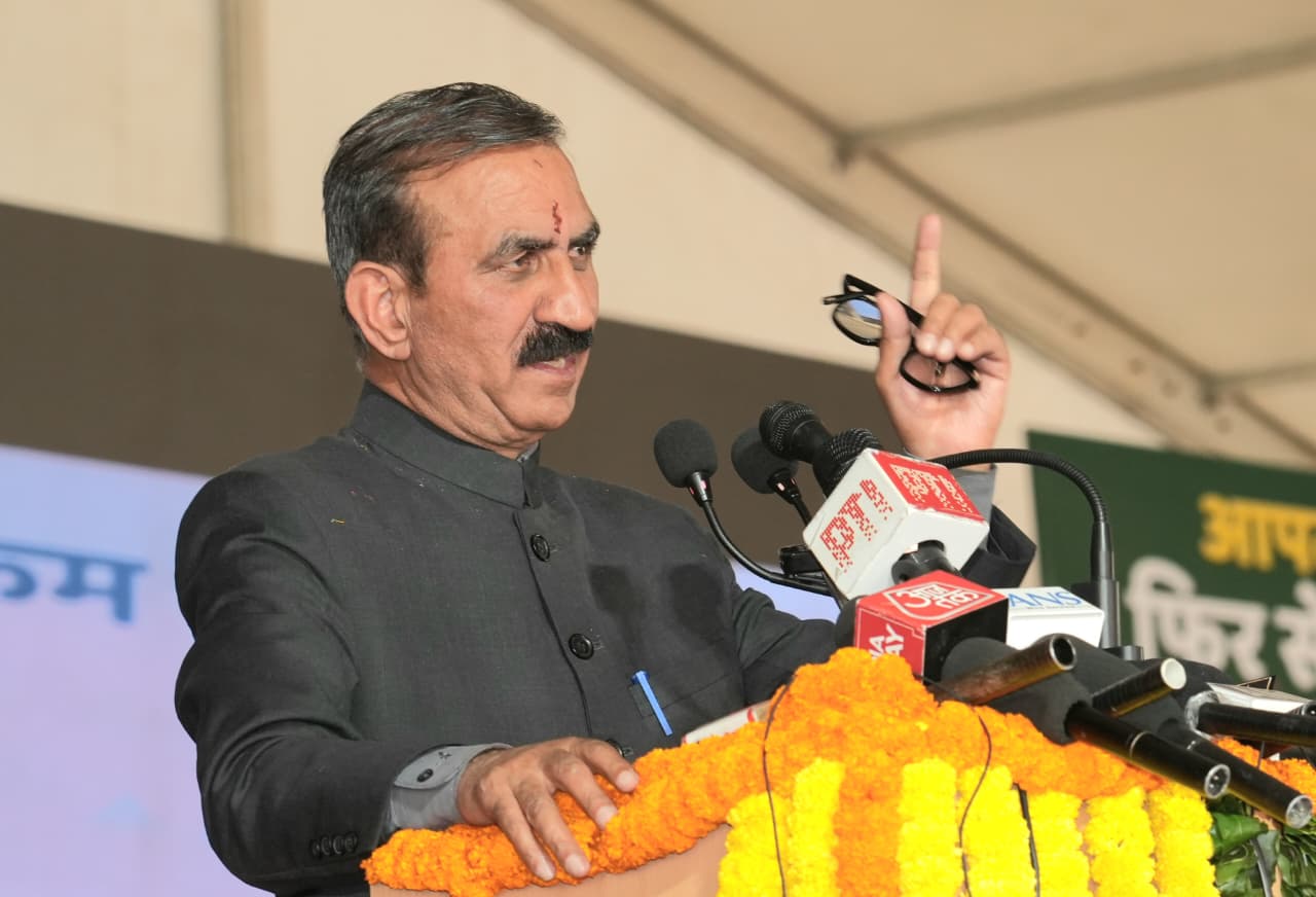 आत्मनिर्भर हिमाचल सिर्फ़ नारा नहीं,बल्कि हमारा जुनून: मुख्यमंत्री